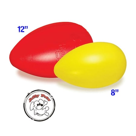 Jolly Pets Jolly EGG YELLOW 12" 2189-YE-12